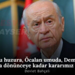 Kararımız Net, Taviz Yok!” – Öcalan ve Demirtaş Açıklaması