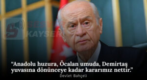 Kararımız Net, Taviz Yok!” – Öcalan ve Demirtaş Açıklaması