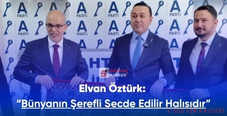 Elvan Öztürk: “Bünyan’ın Şerefli, Secde Edilir Halısıdır”