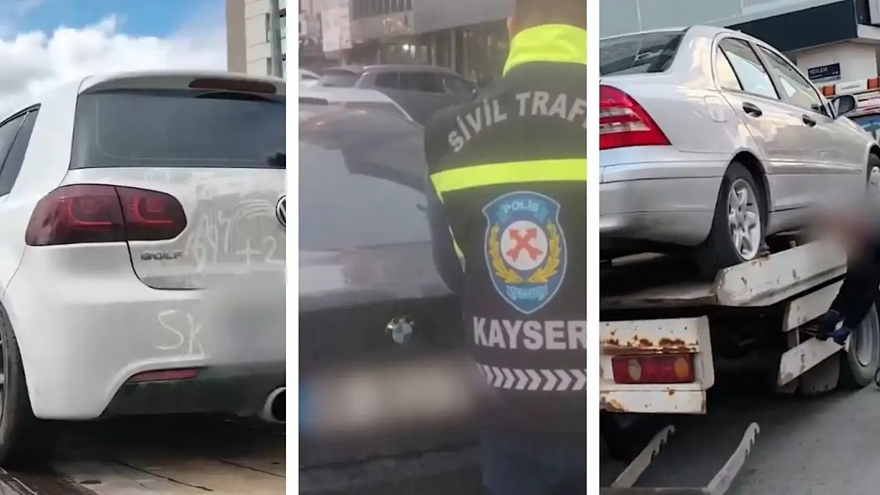 Kayseri'de Trafik Güvenliği Harekâtı: Bir Haftada Milyonluk Cezalar Kesildi