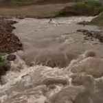 Kayseri Develi’de Erciyes’ten Gelen Sel Suları Dere Yatağını Taşırdı