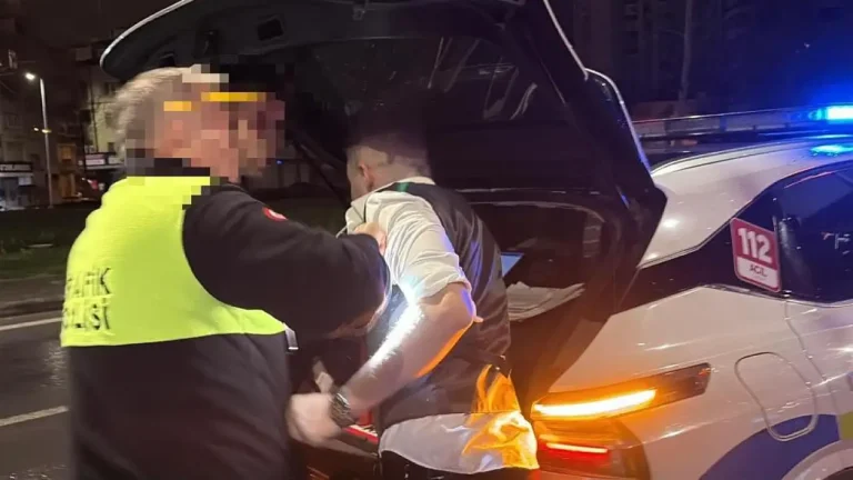 Kayseri’de Alkollü Kaza Sonrası Sürücüden Şaşırtan Direniş