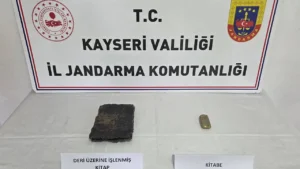 Kayseri'de Tarihi Eser Kaçakçılığına Büyük Darbe: İki Şüpheli Yakalandı
