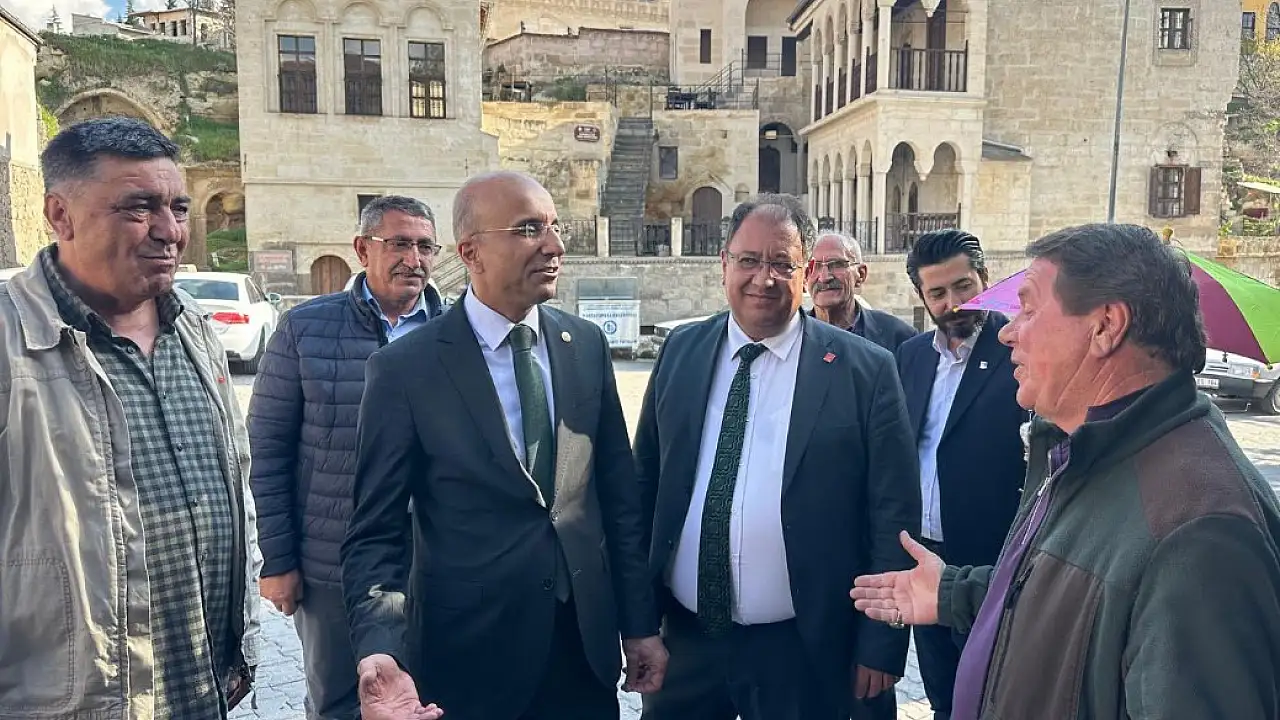 Kayseri Milletvekili Genç, 7 Haziran Ara Seçimleri Öncesi Mustafapaşa'da Nabız Tuttu