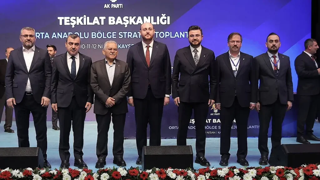 Kayseri, AK Parti’nin Bölgesel Strateji ve Teşkilat Buluşmalarına Ev Sahipliği Yaptı