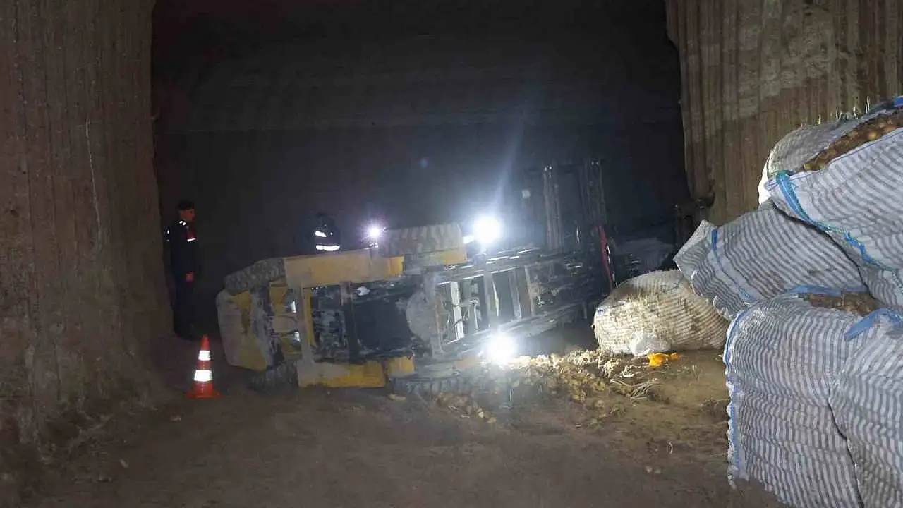 Nevşehir'de Patates Deposunda Feci İş Kazası: Bir İşçi Hayatını Kaybetti