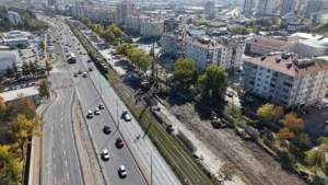 Kayseri Büyükşehir'den Kocasinan Bulvarı'na 11 Milyon TL'lik Ulaşım Hamlesi