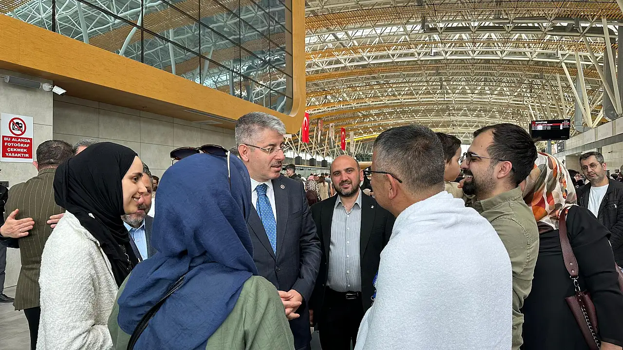 Kayseri'den Kutsal Topraklara Uğurlama: Vekil Çopuroğlu'ndan Hacı Adaylarına Anlamlı Mesajlar