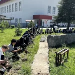 Kayseri’de Öğrenci ve Doğa Buluşması: Lise Bahçesi Lavanta ve Güllerle Donatıldı