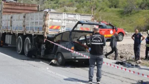 Kayseri Hacılar’da Elim Kaza: Bir Anne Yaşamını Yitirdi, Oğlu Ağır Yaralı Hastanede