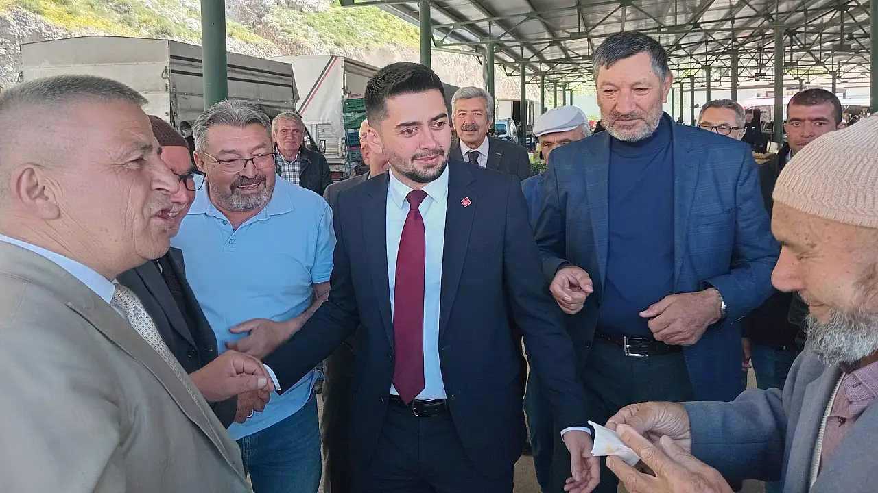 CHP Kayseri İl Başkanı Ufuk Ozan Gözbaşı, İlk Saha Ziyaretini Akkışla'ya Gerçekleştirdi
