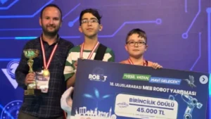 Kayseri Okulları, Uluslararası MEB Robot Yarışması’nda Zirveye Çıktı