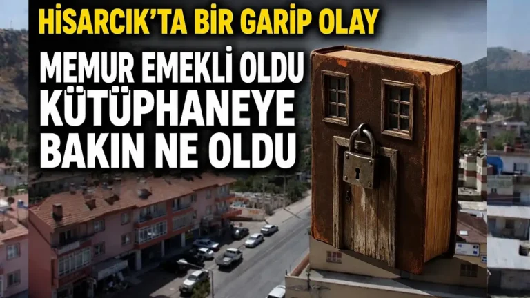Kayseri Hisarcık Halk Kütüphanesi Yaklaşık 10 Aydır Kapalı: Vatandaşlar Çözüm Bekliyor