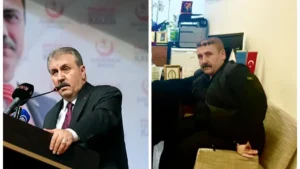 Kayserili Murat Bahçebaşı'nın BBP Genel Başkanı Mustafa Destici'ye Şaşırtan Benzerliği