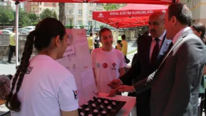 Kayseri Talas'ta Bilim Rüzgarı: 75. Yıl Mühibe Germirli Ortaokulu TÜBİTAK 4006-B Bilim Fuarı'na Ev Sahipliği Yaptı