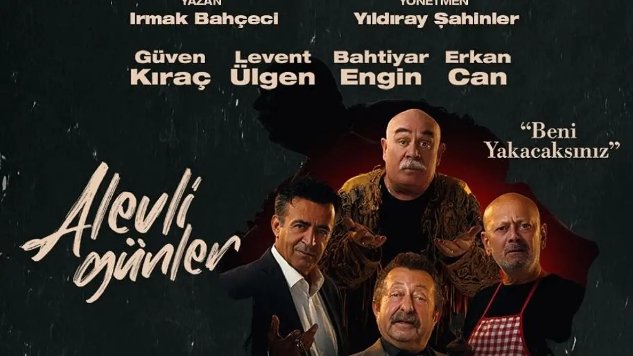 Kayseri Sahnesi Bu Akşam Yıldızları Ağırlıyor: 'Alevli Günler' Perde Açıyor