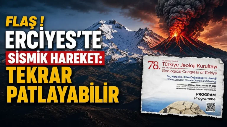 Kayseri’nin Simgesi Erciyes’te Bilimsel Gelişme: “Uyuyan Volkan” Statüsü Yeniden Değerlendirildi