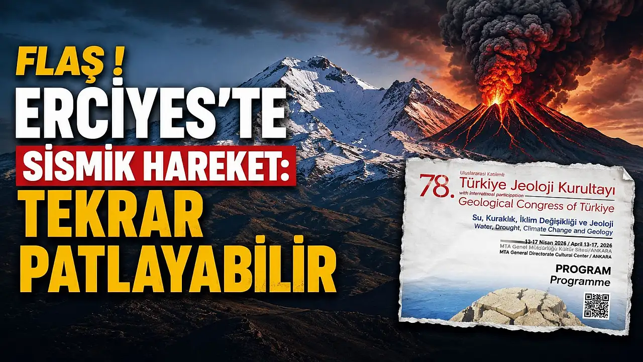 Kayseri'nin Simgesi Erciyes'te Bilimsel Gelişme: "Uyuyan Volkan" Statüsü Yeniden Değerlendirildi