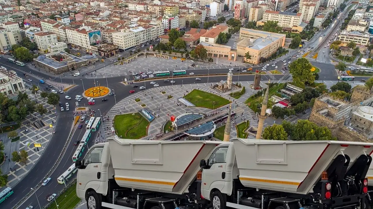 Kayseri Melikgazi'den Şehir Temizliğine Akılcı Çözüm: Yeni Mini Çöp Araçları Geliyor