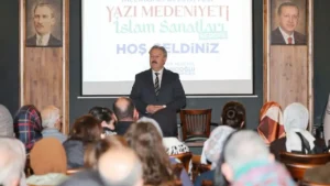 Melikgazi Belediyesi’nden Hat Sanatına Destek: “Kalem ve Kelam” Vurgusuyla Geleneksel Mirasa Sahip Çıkılıyor