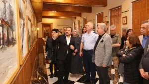 Melikgazi’de Sanat Rüzgarı: Karma Resim Sergisi Sanatseverlerle Buluştu