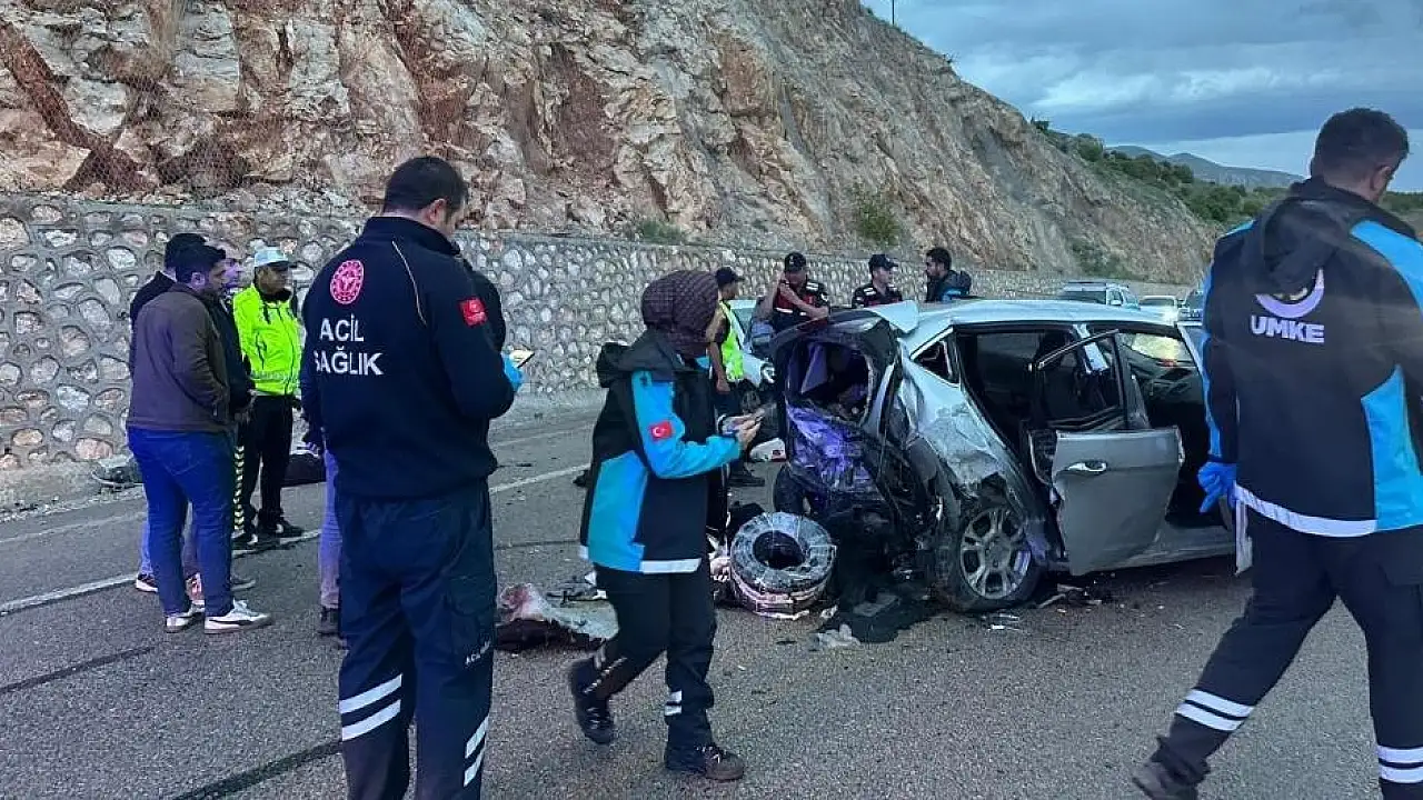 Malatya-Kayseri Karayolunda Feci Kaza: Sekiz Kişi Yaralandı, Birinin Durumu Ağır