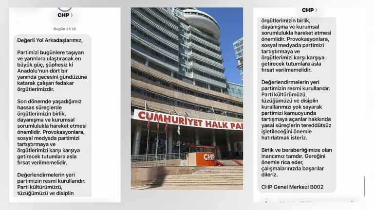 CHP Kayseri’den Genel Merkeze Sert Tepki: “Disiplin Mesajları Vicdanlarda Hiçtir”