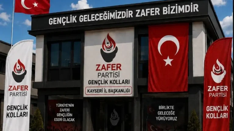 Kayseri’de Zafer Partisi’nden Bayramlaşma Daveti: Gençlik Vurgusu