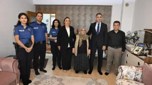 Kayseri Emniyet Müdürü Atanur Aydın’dan Şehit Ailelerine Bayram Ziyaretleri: Vefa ve Minnet Duygusu