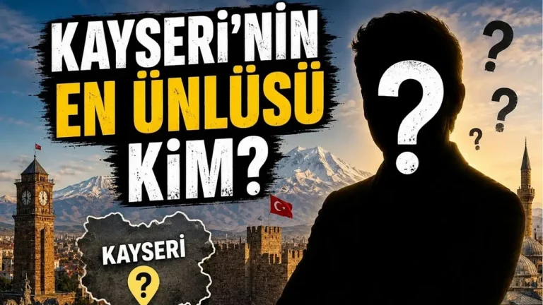 Kayseri’nin Yüzü: Ünlüler Haritasında Öne Çıkan İsim Murat Ünalmış