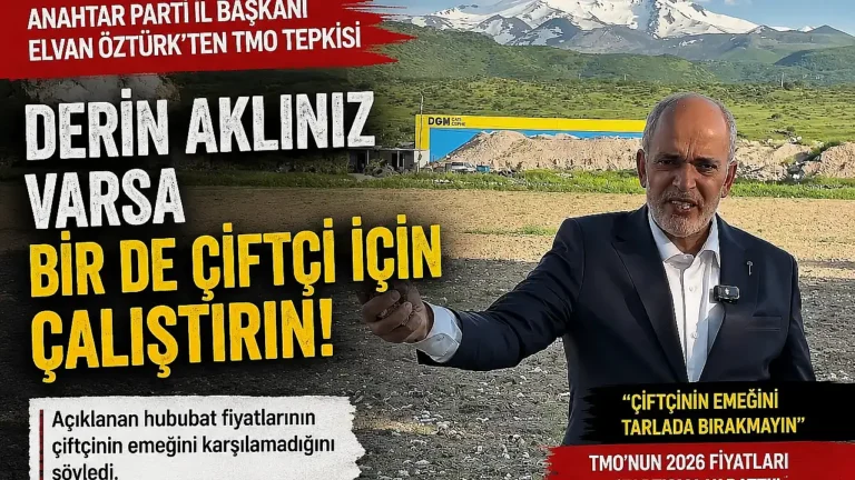 TMO’nun Yeni Hububat Fiyatları Çiftçi Kesiminde Hayal Kırıklığı Yarattı: Kayseri’den Sert Tepki
