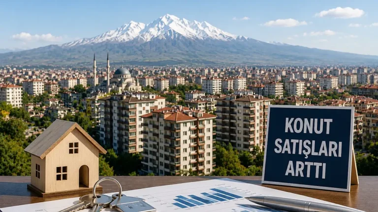 Kayseri Konut Satışları Son İki Yılın Zirvesinde: Fiyatlar da Yükselişte