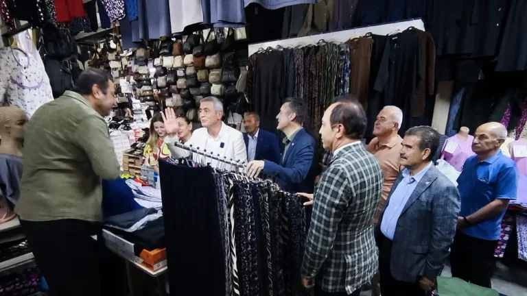 Kayseri’nin 800 Yıllık Kapalı Çarşısı’nda Sel Felaketi Sonrası Durum Değerlendirmesi ve Siyasi Ziyaretler