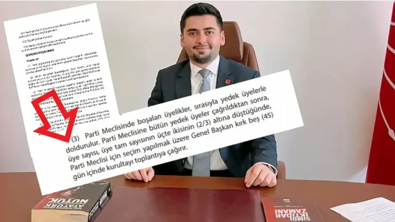 CHP’de Parti Meclisi İstifalarıyla Kurultay Zorunluluğu Gündemde: Tüzük Hükümleri Tartışılıyor