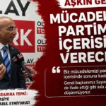 CHP Kayseri Milletvekili Aşkın Genç’ten Kritik Çıkış: “Gündemimiz Ülke Sorunları Olmalı, Mücadelemiz Parti İçinde Sürecek”