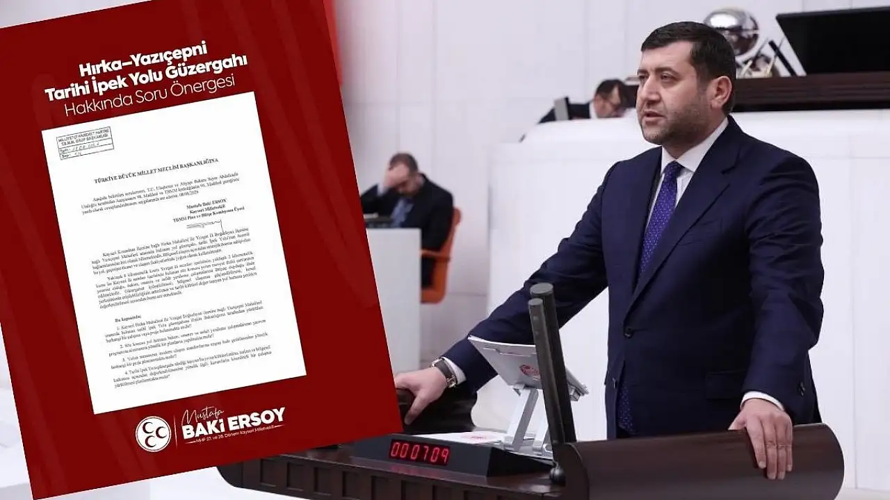 Kayseri ve Yozgat'ı Birleştiren Tarihi İpek Yolu Güzergahı Meclis Gündeminde: Acil Bakım Çağrısı